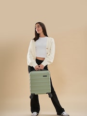 Зеленый - Чемодан Cabin Max Anode Four Wheel Carry On Easyjet Sized Underseat 45cm Suitcase - Image 6 of 6