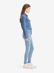 Levi's® Off Kilter Clean Hem 310™ Shaping Super Skinny Jeans - Image 2 of 5