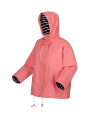 Regatta Pink Sarika Waterproof Jacket - Image 9 of 9