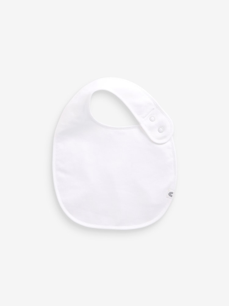 White Bibs 5 Pack - Image 2 of 3