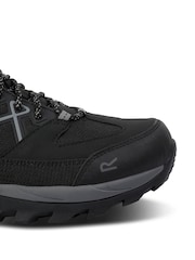 Regatta Coal Black Mens Samaris III Walking Boots - Image 5 of 8