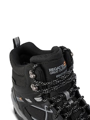 Regatta Coal Black Mens Samaris III Walking Boots - Image 6 of 8