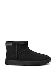 Regatta Black Girls Risley Waterproof Faux Fur Lined Boots - Image 1 of 6