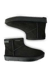 Regatta Black Girls Risley Waterproof Faux Fur Lined Boots - Image 3 of 6