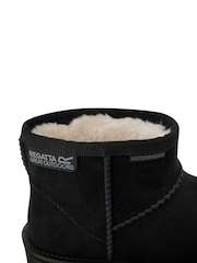 Regatta Black Girls Risley Waterproof Faux Fur Lined Boots - Image 5 of 6