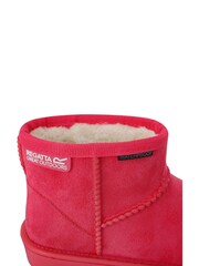 Regatta Pink Girls Risley Waterproof Faux Fur Lined Boots - Image 6 of 6