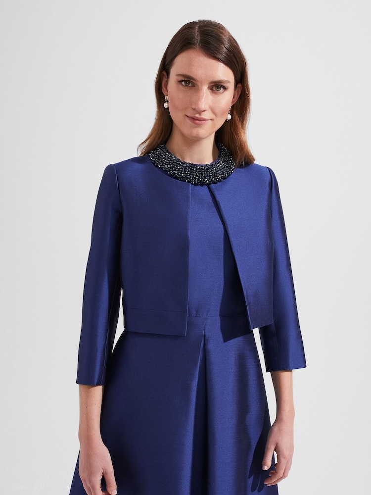 Hobbs Blue Christie Jacket - Image 2 of 3 Hobbs Blue Christie Jacket - Image 2 of 3