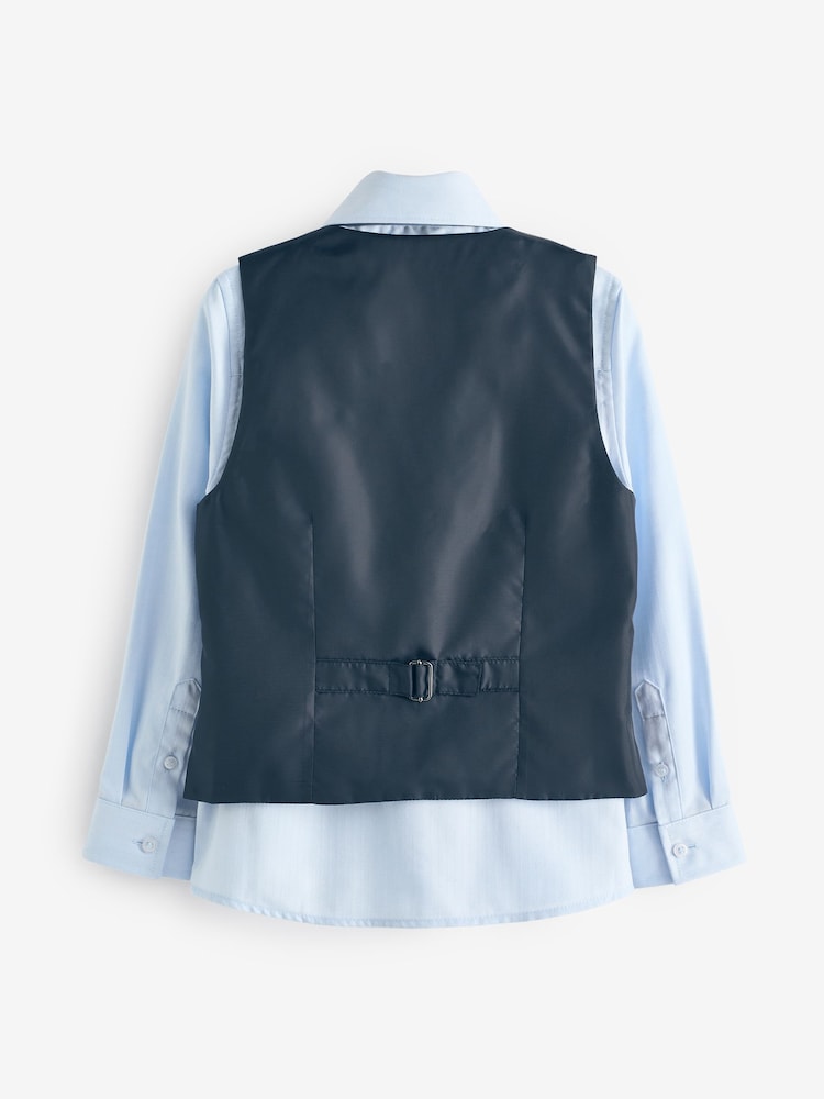 True Navy Set Waistcoat (12mths-16yrs) - Image 2 of 5