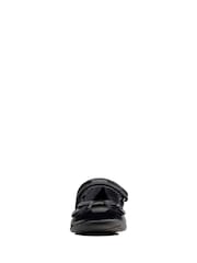 Clarks Black Patent Multi Fit Kids Scala Tap Shoes - Image 5 of 8
