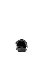 Clarks Black Patent Multi Fit Kids Scala Tap Shoes - Image 6 of 8
