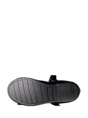 Clarks Black Patent Multi Fit Kids Scala Tap Shoes - Image 8 of 8