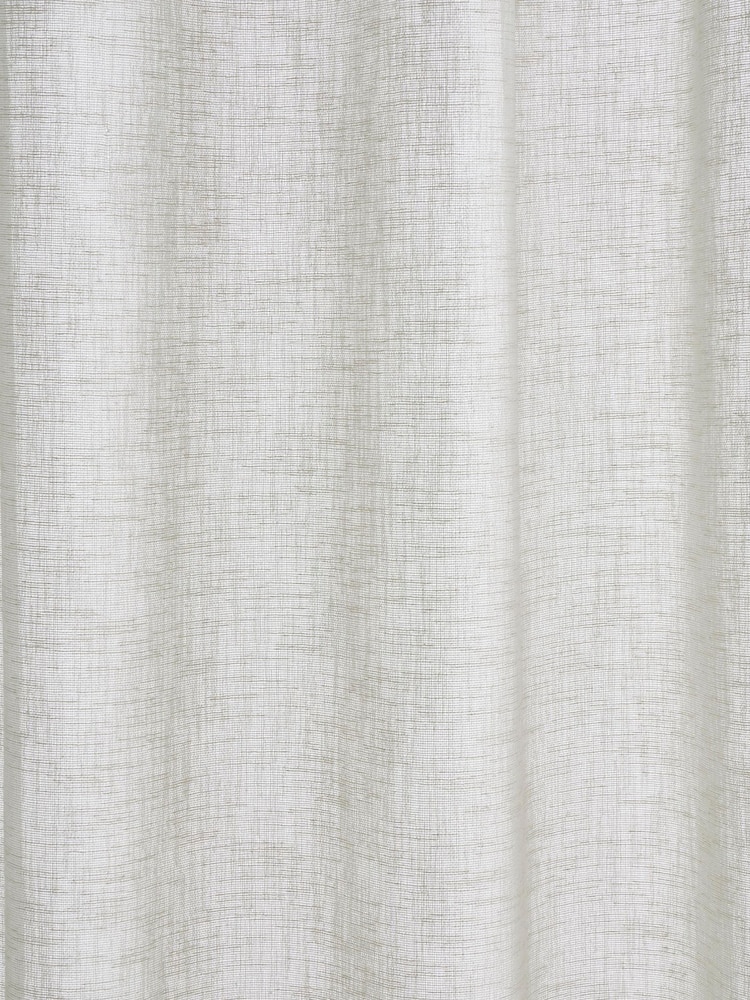 Drift Home Natural Kayla Slot Top Voile Panel - Image 3 of 3