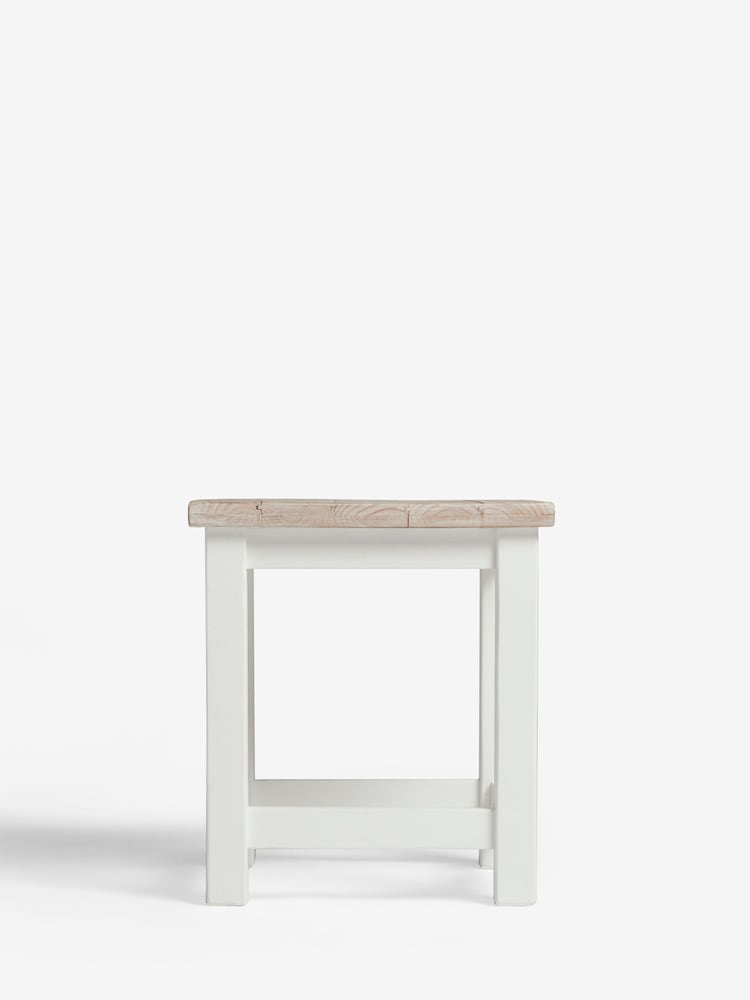 Shabby Chic by Rachel Ashwell® White Loretta Side Table - Image 2 of 7