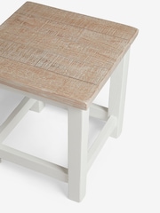 Shabby Chic by Rachel Ashwell® White Loretta Side Table - Image 5 of 7