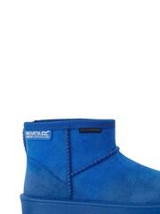 Regatta Blue Girls Risley Waterproof Faux Fur Lined Boots - Image 1 of 6