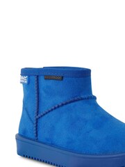 Regatta Blue Girls Risley Waterproof Faux Fur Lined Boots - Image 2 of 6