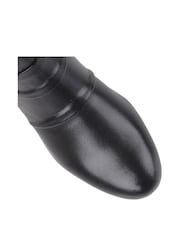 Lotus Black Leather Ankle Boots - Image 4 of 4