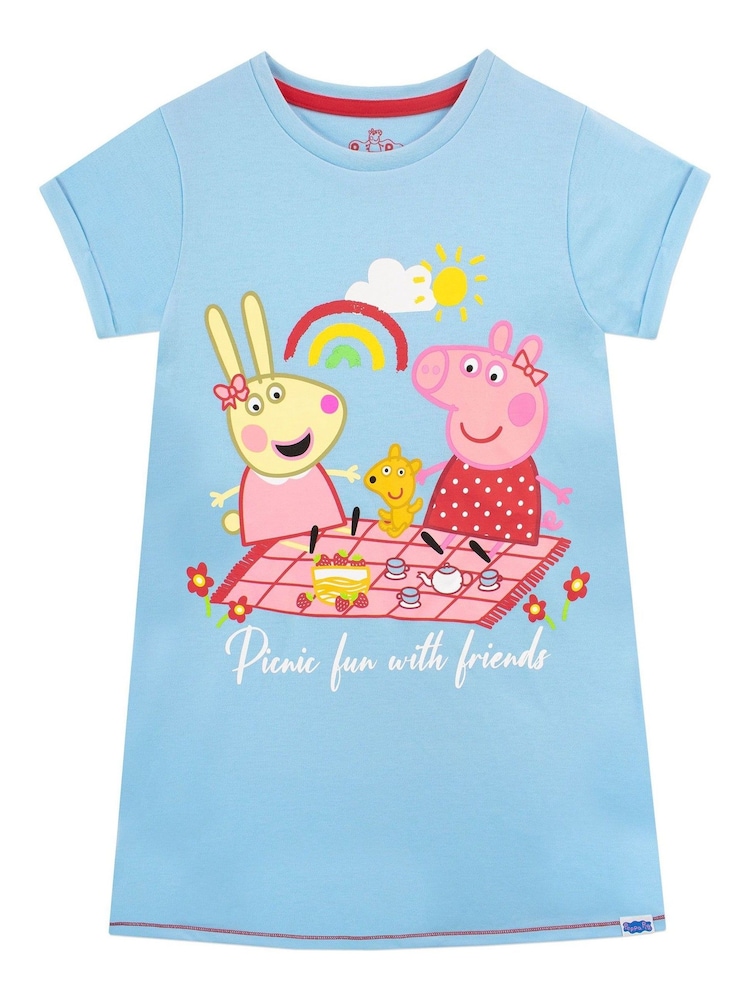 Character Blue Peppa Pig Nightdress - Image 1 of 2