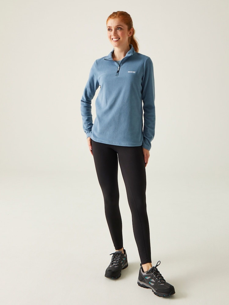 Regatta Light Blue Womens Sweetheart Lightweight Half-Zip Fleece - Image 4 of 8