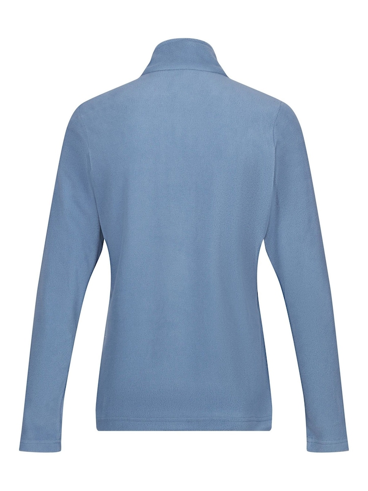 Regatta Light Blue Womens Sweetheart Lightweight Half-Zip Fleece - Image 7 of 8