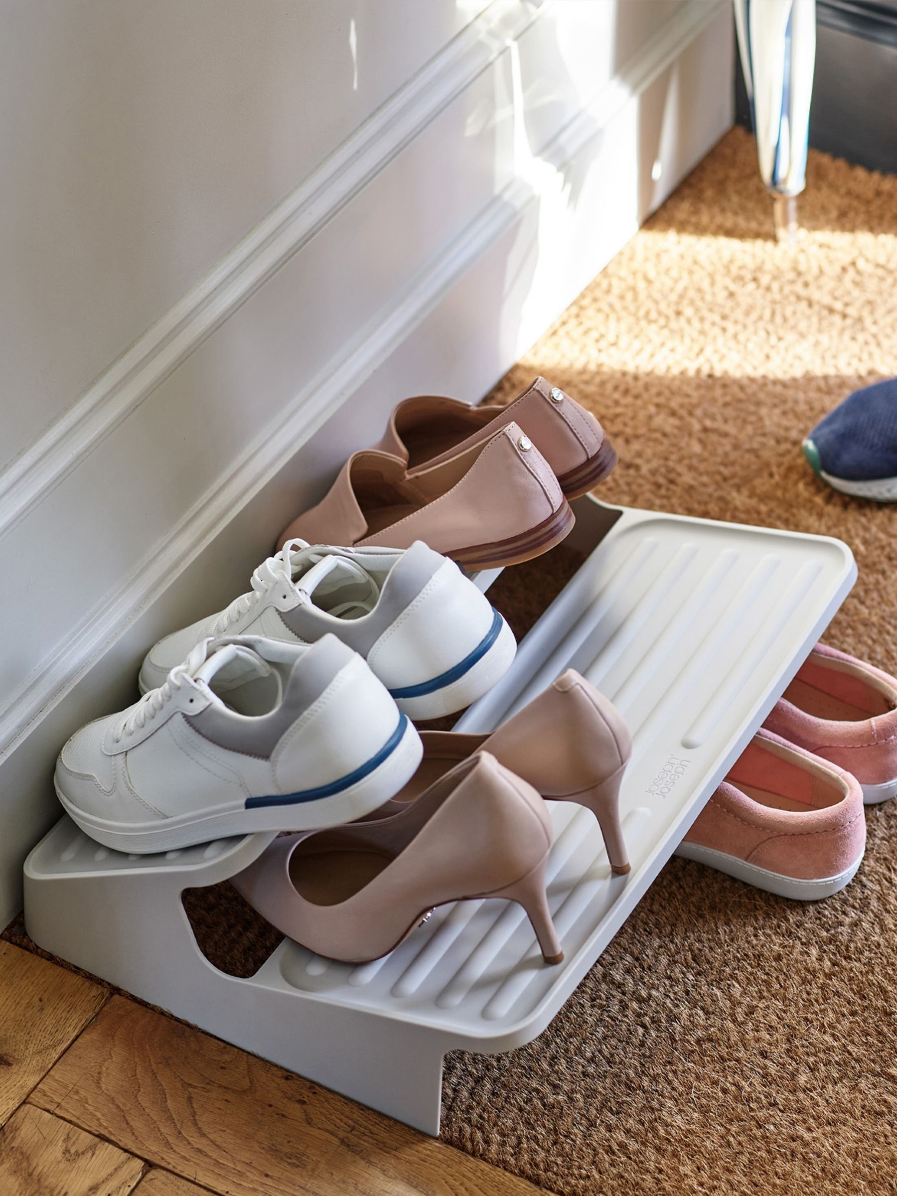 Buy Joseph Joseph Shoe-In Ecru Large Shoe Rack from the Next UK online shop
