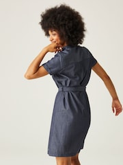 Regatta Blue Rema 100% Cotton Dress - Image 2 of 6