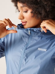 Regatta Blue Womens Waterproof Pack It Jacket III - Image 4 of 8