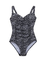 Regatta Black Print Sakari Tummy Control Swimsuit - Image 5 of 7