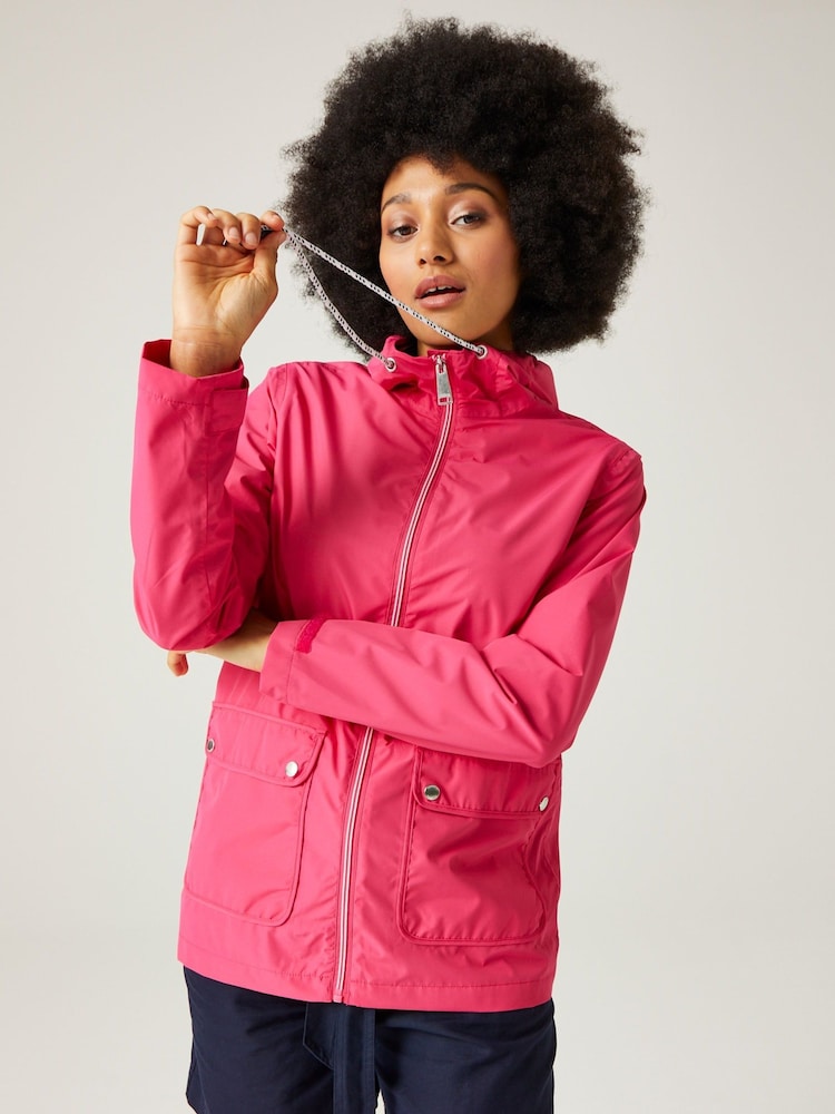 Regatta Pink Chrome Bayletta Waterproof Jacket - Image 1 of 9