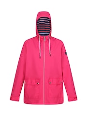Regatta Pink Chrome Bayletta Waterproof Jacket - Image 7 of 9