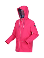 Regatta Pink Chrome Bayletta Waterproof Jacket - Image 9 of 9