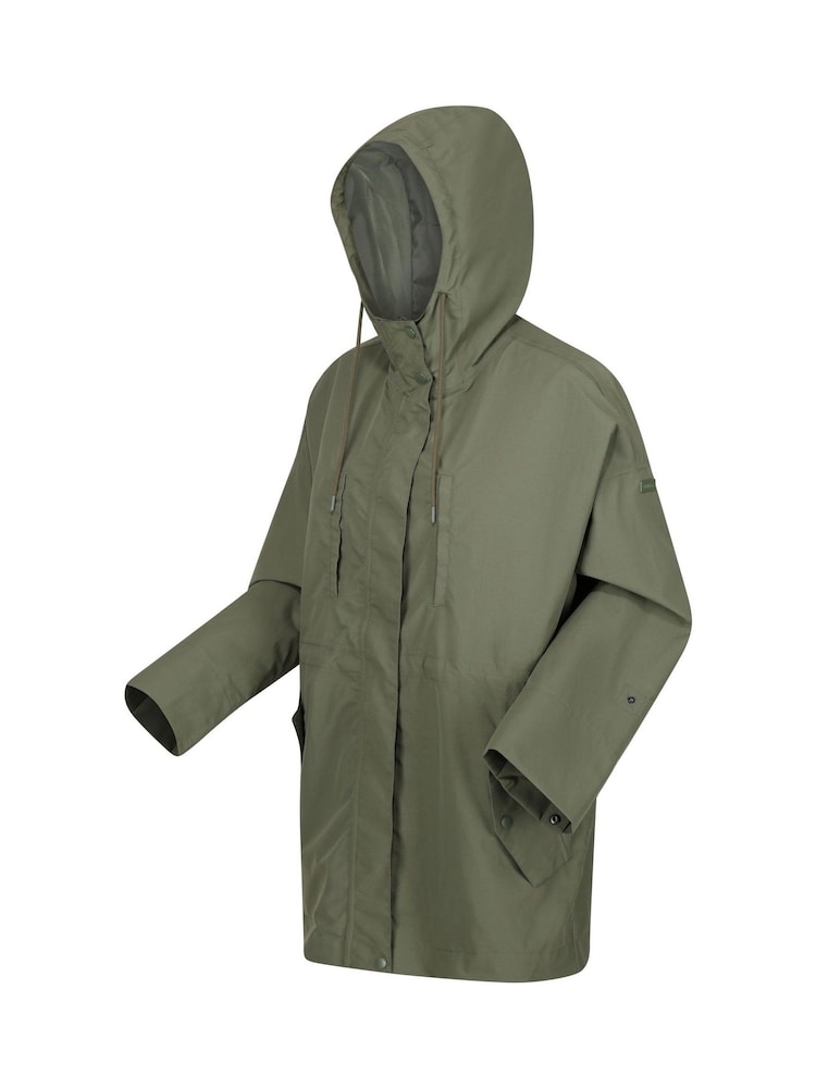 Regatta Green Amur Waterproof Jacket - Image 9 of 9