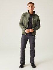 Regatta Green Regetta Mens Green Newhill Full Zip Fleece - Image 1 of 7