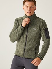 Regatta Green Regetta Mens Green Newhill Full Zip Fleece - Image 3 of 7