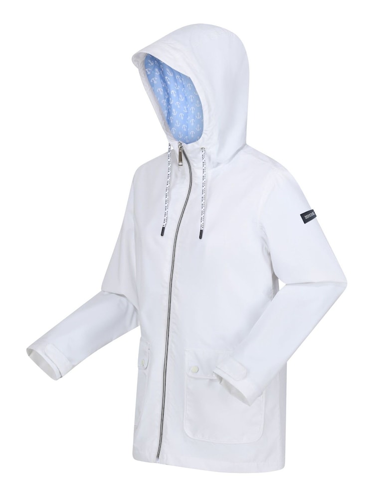 Regatta White Bayletta Waterproof Jacket - Image 10 of 10