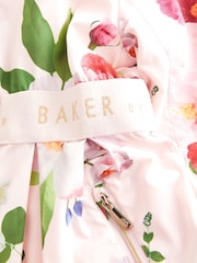 Baker by Ted Baker Shower Resistant Floral Rain Coat - Image 11 of 13