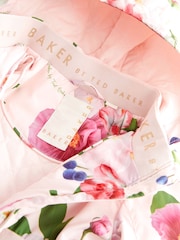 Baker by Ted Baker Shower Resistant Floral Rain Coat - Image 13 of 13
