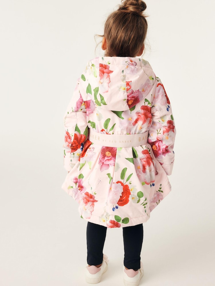 Baker by Ted Baker Shower Resistant Floral Rain Coat - Image 2 of 13