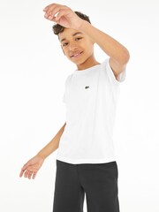 Lacoste Childrens Classic 100% Cotton T-Shirt - Image 1 of 4