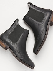 FatFace Black Bea Ankle Chelsea Boots - Image 4 of 4