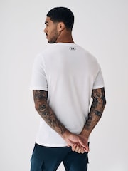 Белый/черный - Футболка с короткими рукавами Under Armour Foundation - Image 3 of 6
