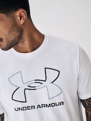 Белый/черный - Футболка с короткими рукавами Under Armour Foundation - Image 4 of 6
