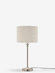 Brushed Chrome Burford Table Lamp - Image 4 of 6