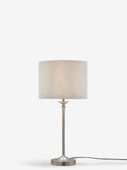 Brushed Chrome Burford Table Lamp - Image 5 of 6