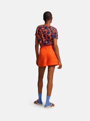 Regatta Orange 100% Cotton Orla Kiely T-Shirt - Image 2 of 8