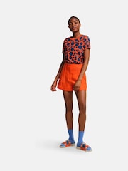 Regatta Orange 100% Cotton Orla Kiely T-Shirt - Image 4 of 8