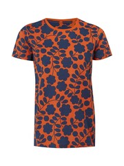 Regatta Orange 100% Cotton Orla Kiely T-Shirt - Image 6 of 8