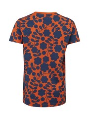 Regatta Orange 100% Cotton Orla Kiely T-Shirt - Image 7 of 8