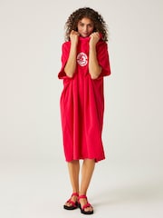 Regatta Pink Adult Towel Robe - Image 5 of 9