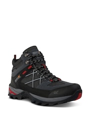 Regatta crome Black Mens Samaris III Walking Boots - Image 2 of 8